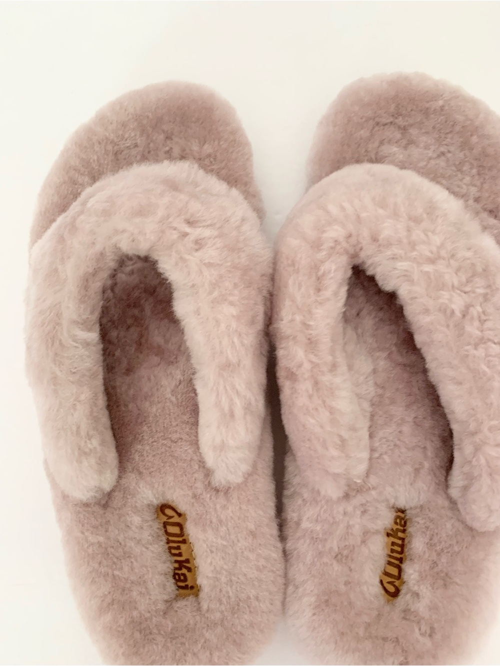 OluKai Kipea Heu Genuine Shearling Flip Flop Sandal (Women) - Picture 3 of 7